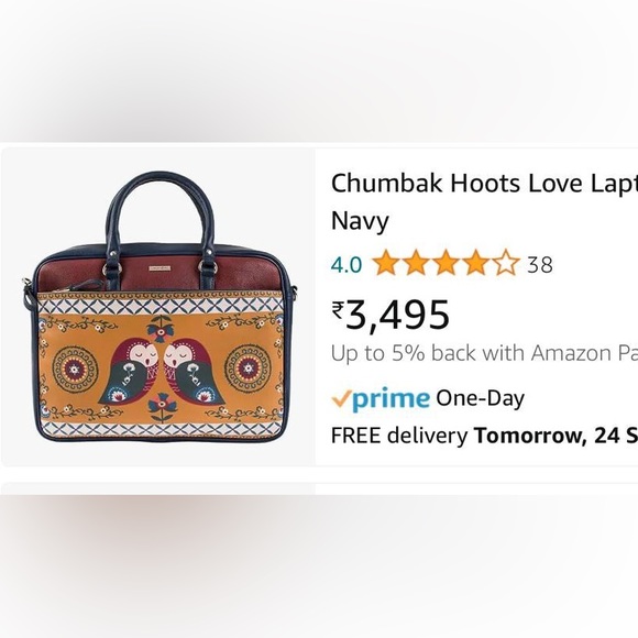 Chumbak Laptop Bag - Picture 4 of 4